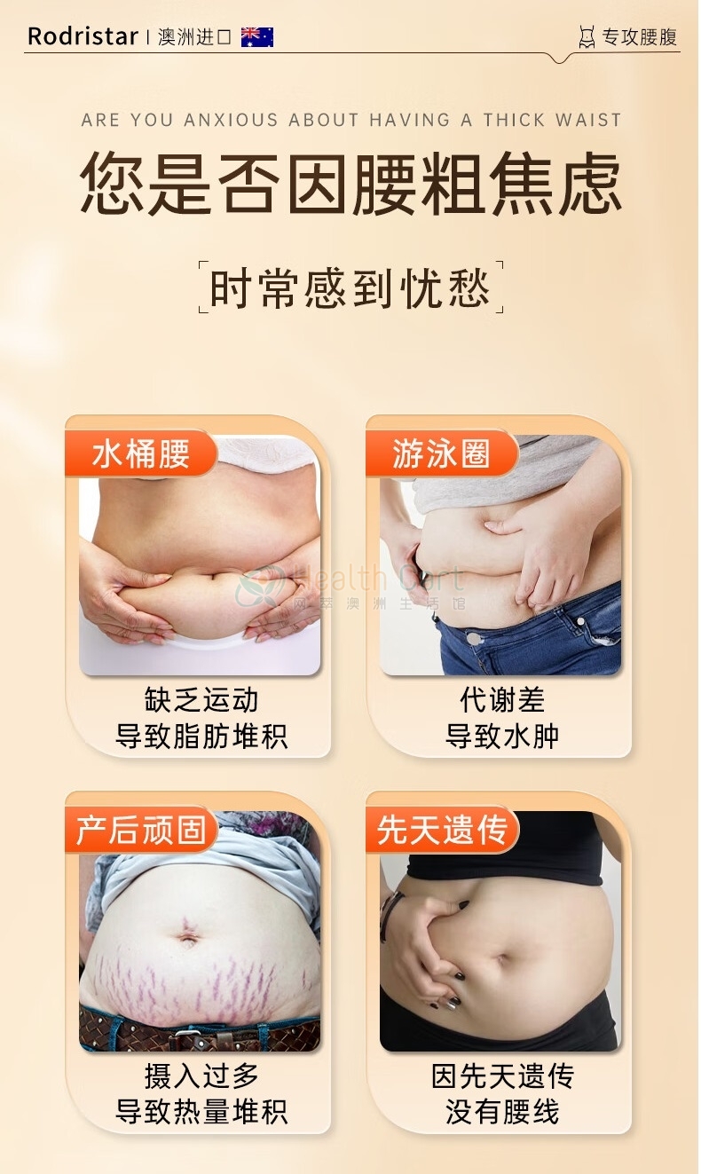 Rodristar瘦身丸 60粒 - @rodristar slim body pill 60capsules - 4 - Healthcart 网萃澳洲生活馆